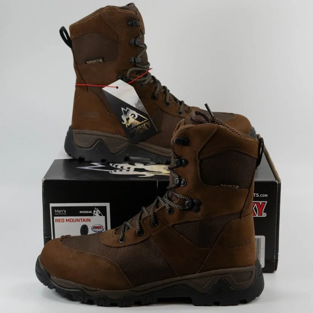 Rocky Men's Red Mountain Waterproof 400 G Insulated Boot RKS0546 Multi Size